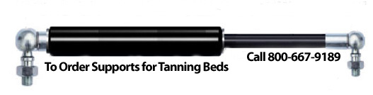 tanning bed gas spring